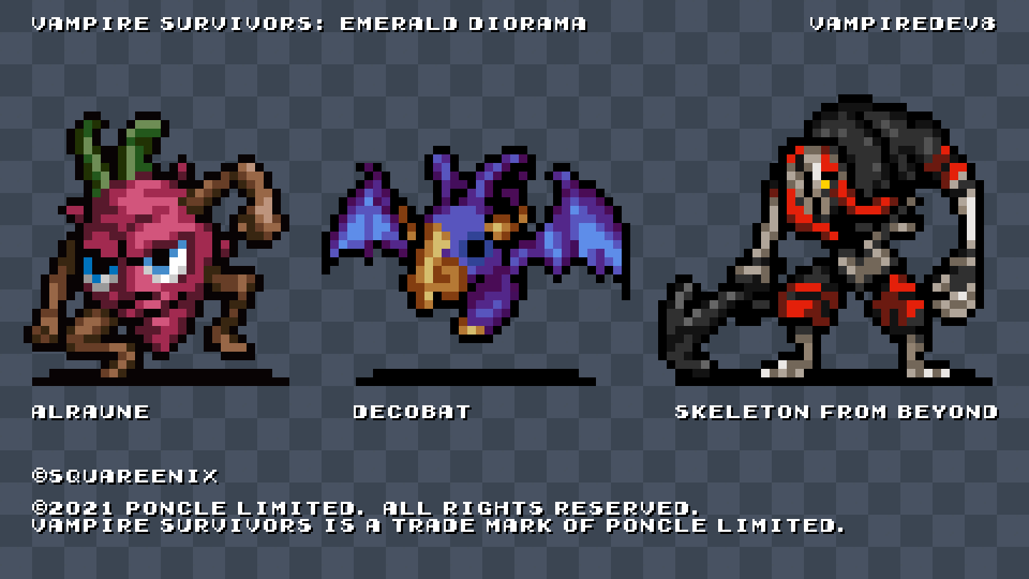 Vampire Survivors: Emerald Diorama (2025)